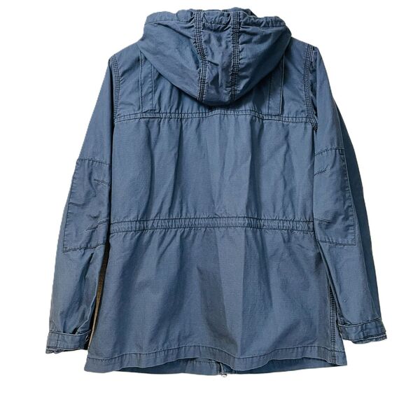 Carhartt Women's Medium Hooded Slate Blue El Paso Utility Jacket - Picture 2 of 9